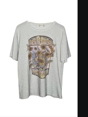 Altar'd State Pick Flowers Not Fights Shirt *flaw*